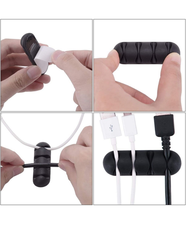 Mucit Home 16 Parça Çok Amaçlı Kablo Düzenleyeci Kablo Kanalı Güçlü Yapışkanlı Organizer