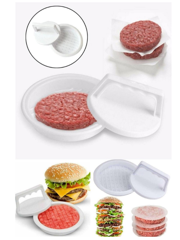 Mucit Home Hamburger Köfte Yapma Pres Aparatı Plastik Burger Köfte Kalıbı
