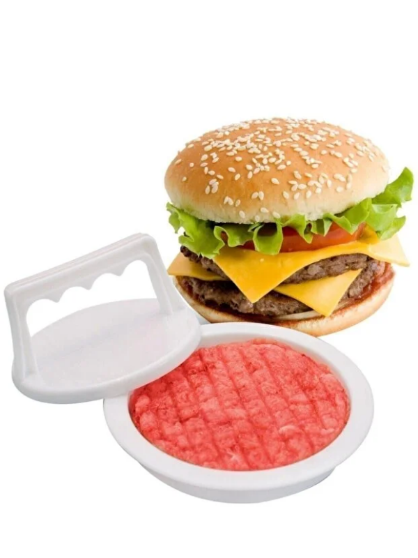 Mucit Home Hamburger Köfte Yapma Pres Aparatı Plastik Burger Köfte Kalıbı