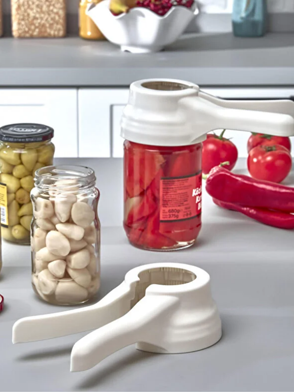 Mucit Home Her Boy Kavanoz Kapak Açıcı ve Kapatma Aleti Pratik Kavanoz Açıcı