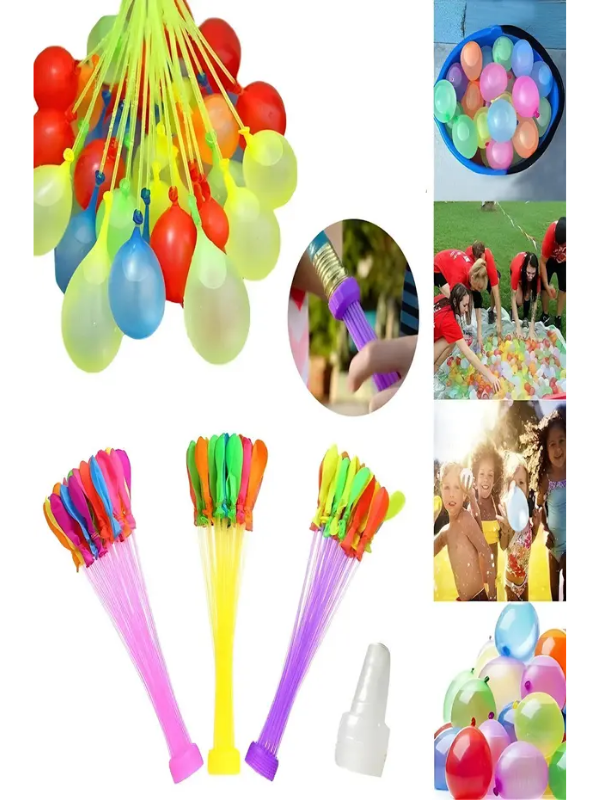 Mucit Home 111 Adet Su Balonu Ve Su Balon Sihirbazı Doldurma Aparatı