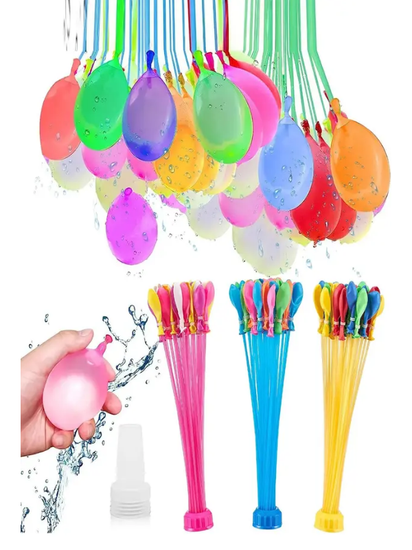 Mucit Home 111 Adet Su Balonu Ve Su Balon Sihirbazı Doldurma Aparatı
