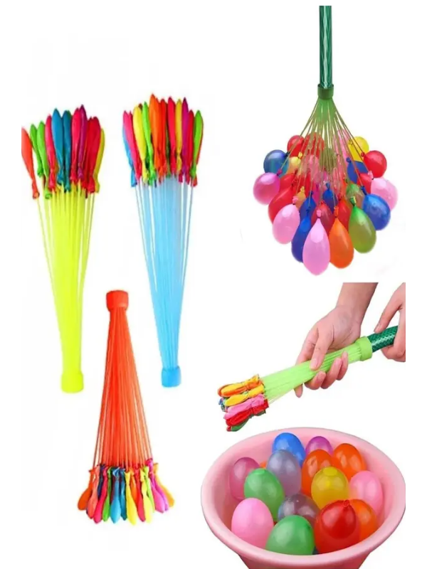 Mucit Home 111 Adet Su Balonu Ve Su Balon Sihirbazı Doldurma Aparatı