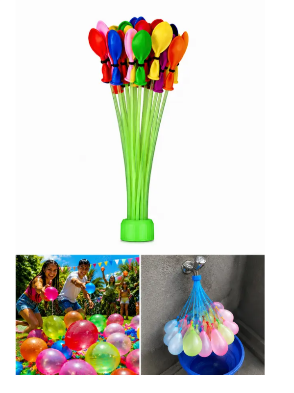 Mucit Home 111 Adet Su Balonu Ve Su Balon Sihirbazı Doldurma Aparatı