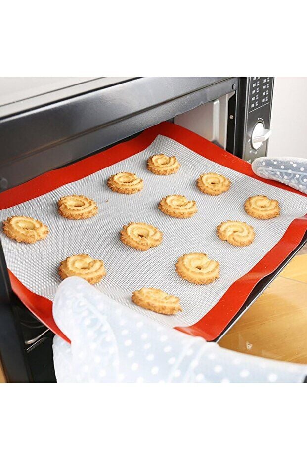 Mucit Home Silikon Yanmaz Yapışmaz Pişirme Matı Gıdaya Uyumlu