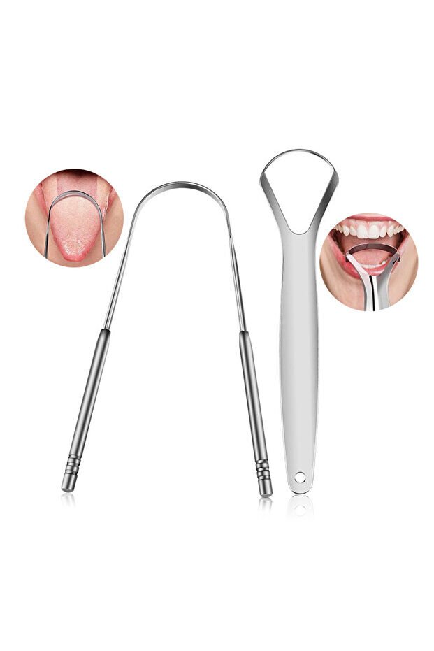 Mucit Home Dil Temizleyici Gümüş Ağız Bakım Dil Plak Temizleme Dil Sıyırıcı