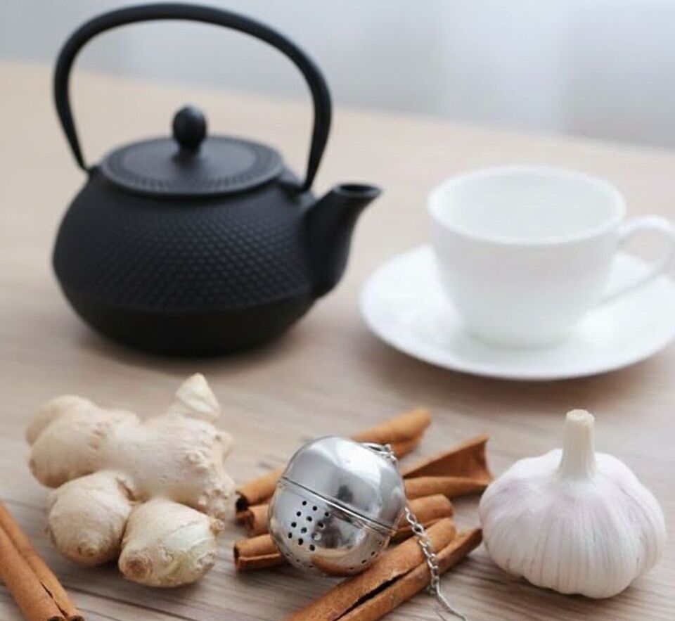 Mucit Home Büyük Top Model Süzgeç Çelik Çay ve Bitki Çayı Demleme Topu