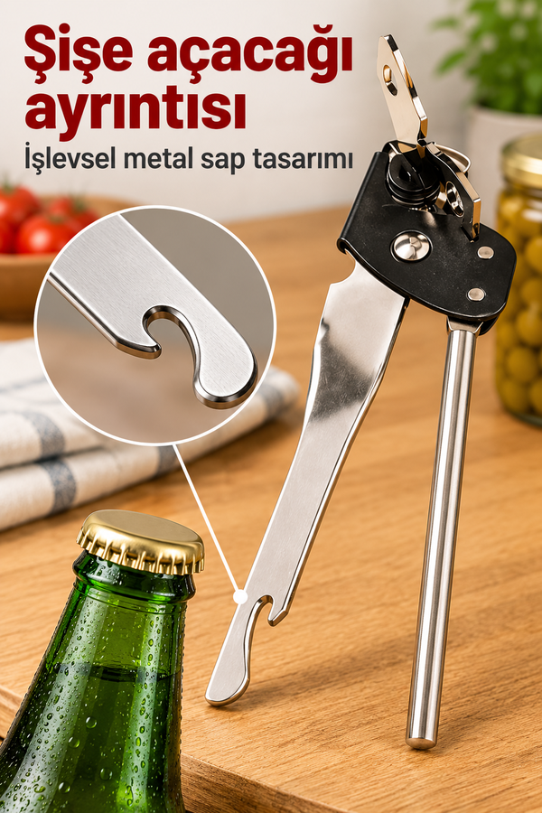 Mucit Home Konserve Kutu Ve Kavanoz Açacağı