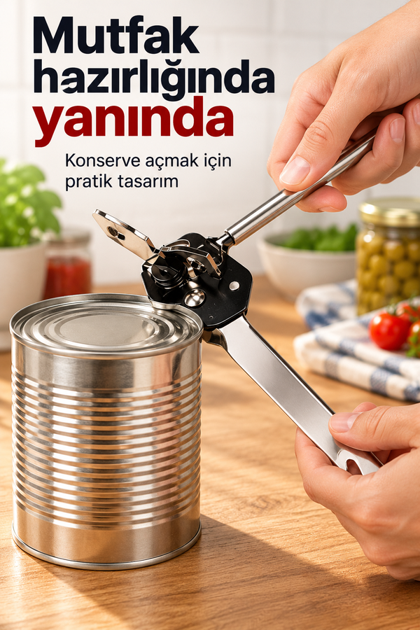 Mucit Home Konserve Kutu Ve Kavanoz Açacağı