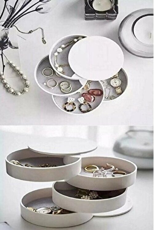 Mucit Home Organizer Şık Takı Kutusu Düzenleyici