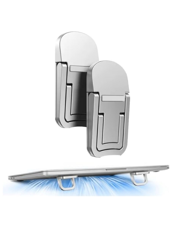 Mucit home Katlanabilir Laptop Standı 1 Çift Mini Notebook Yükseltici Isınmaya Karşı Önlem Standı