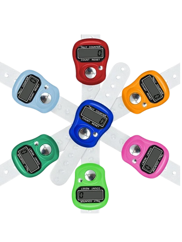 Mucit Home  Parmak Ayarlı Zikirmatik Dijital Zikirmatik 6 adet