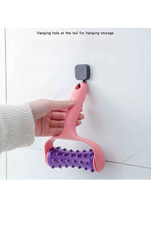 Mucit Home Kas Gevşetici Masaj Aleti Silindir Masaj Vücut Şekillendirici Parmak Masajı