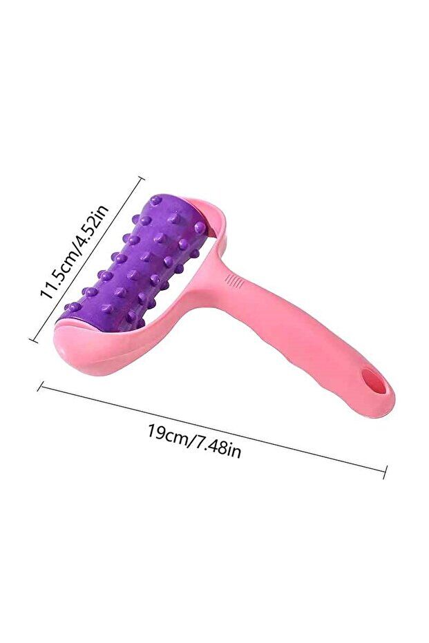 Mucit Home Kas Gevşetici Masaj Aleti Silindir Masaj Vücut Şekillendirici Parmak Masajı