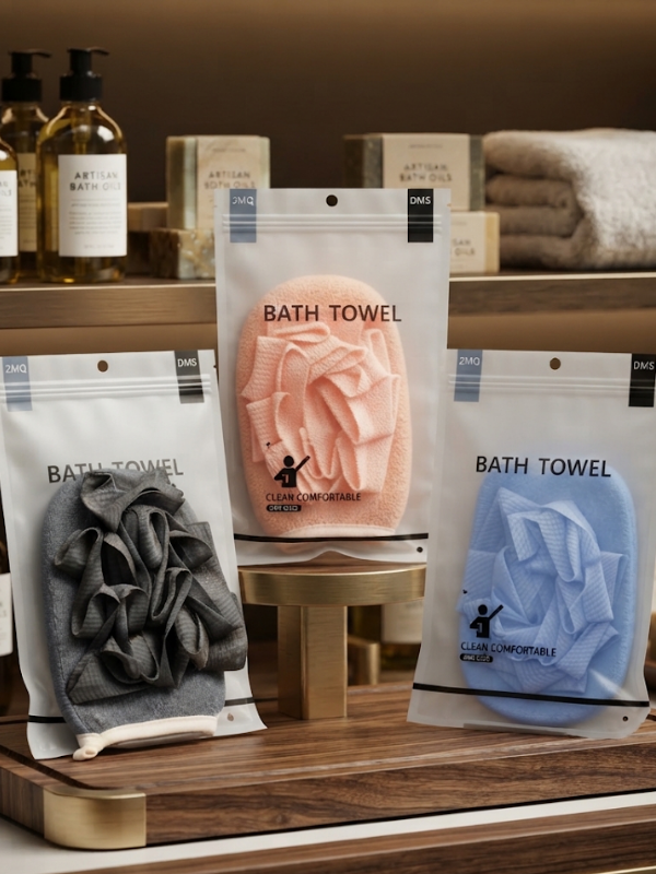 Mucit Home Duş Fileli Çift Taraflı Banyo Kesesi Hamam Kesesi Ölü Deri Çıkarıcı Kese Tüm Vücut Kesesi
