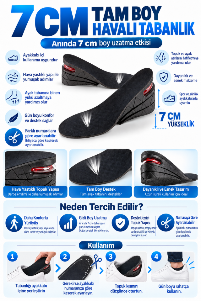 Mucit Home 7 CM TAMBOY HAVALI TABANLIK