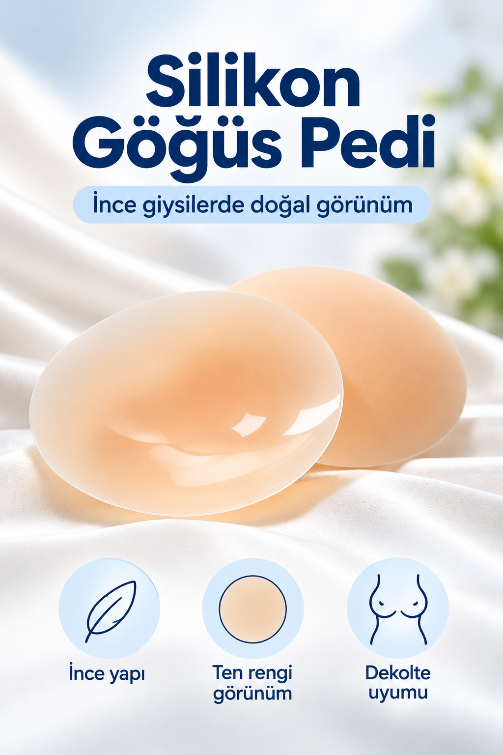 Mucit Home 5 Çift Silikon Göğüs Ucu Gizleyici Ve Kapatıcı Gizleyici Aparat
