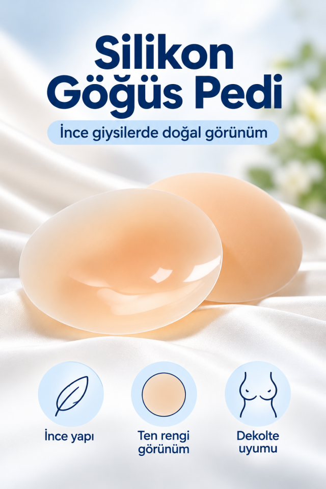 Mucit Home 5 Çift Silikon Göğüs Ucu Gizleyici Ve Kapatıcı Gizleyici Aparat