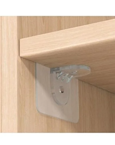 Mucit Home  Yapışkanlı Raf Yapıcı 4'Lü Klips
