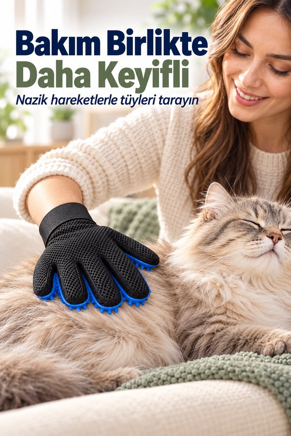 Mucit Home   Kedi Köpek Tüy Toplama Eldiveni Kıl Alıcı Toplayıcı Tarak Tarağı
