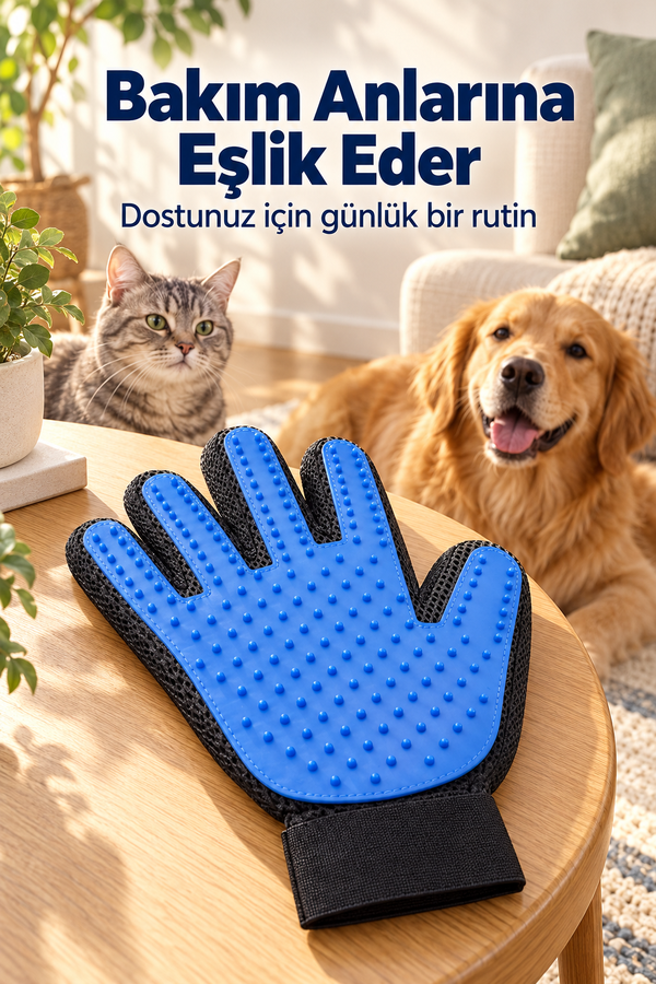 Mucit Home   Kedi Köpek Tüy Toplama Eldiveni Kıl Alıcı Toplayıcı Tarak Tarağı