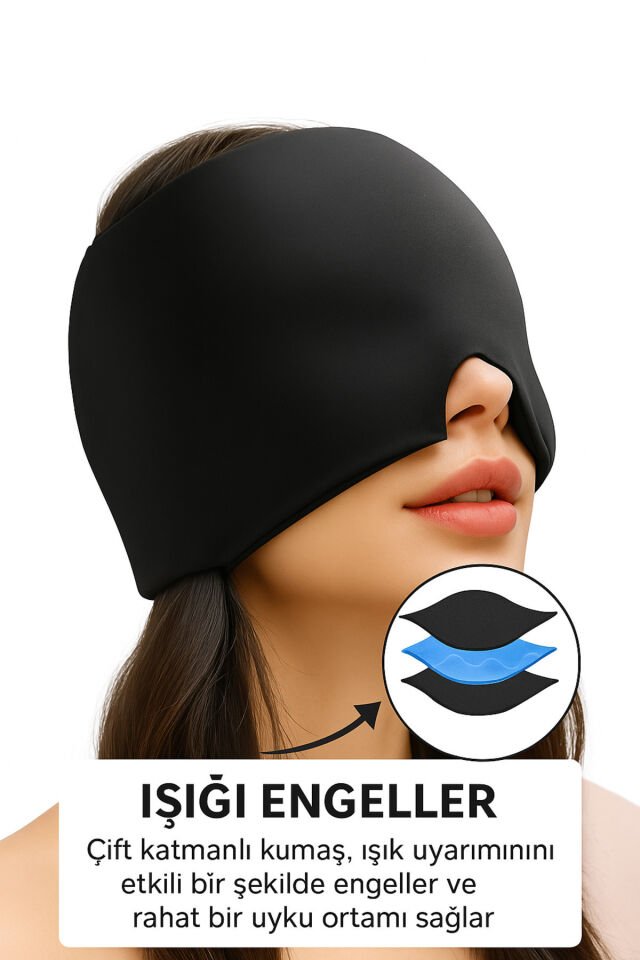 Mucit Home Mıgren Ve Baş Ağrısı Giderici Başlığı Sıcak Ve Soğuk Kompres Şapkası