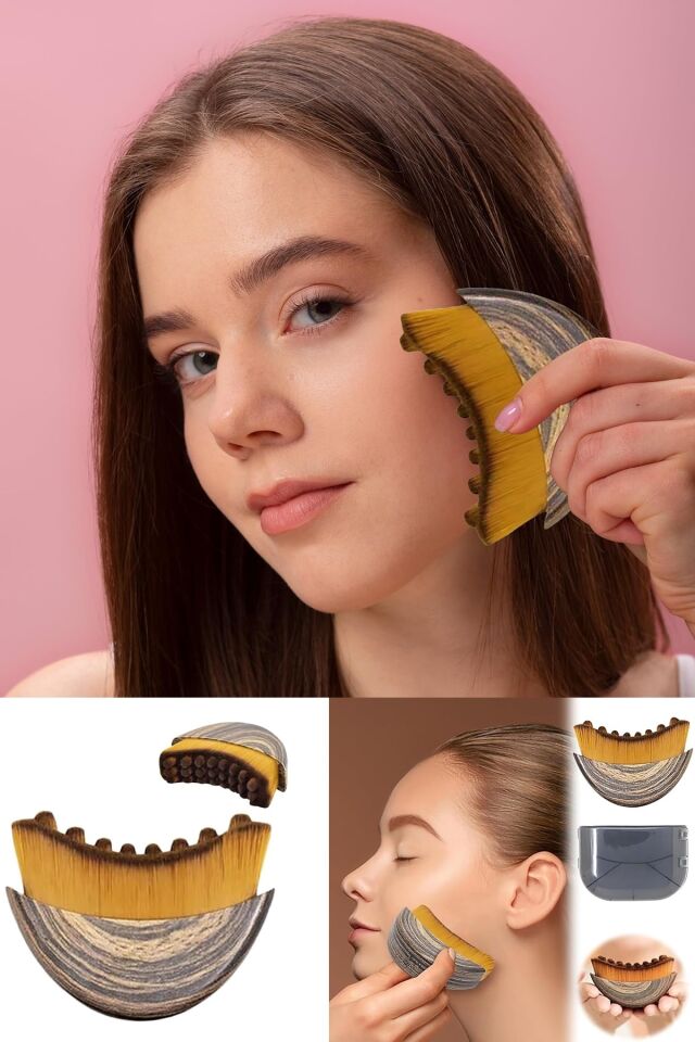 Mucit Home Lenf Drenaj ve Çene Şekillendirme Fırçası Çok Fonksiyonlu Yumuşak Masaj Aleti Gıdı Toparlayıcı