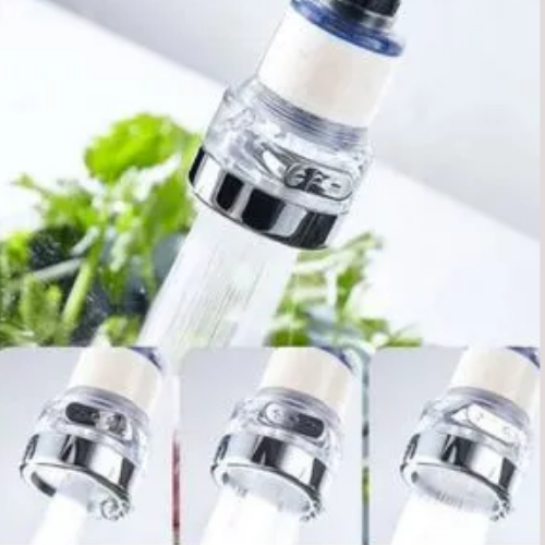 Mucit Home  Kireç Önleyici Musluk Başlığı 360 Derece Döner Filtreli Ve Su Tasarufflu
