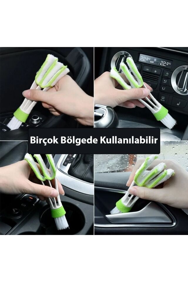 Mucit Home Oto Klima Havalandırma Detaylı Temizlik Fırçası Araba Çok Amaçlı Temizleme Fırçası