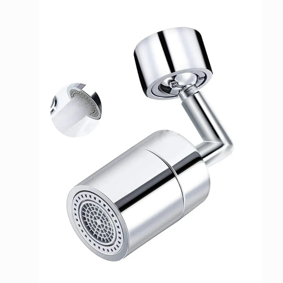 Mucit Home 720 Derece Oynar Başlıklı Tasarruflu Mutfak Musluk Batarya Ucu Musluk Başlığı