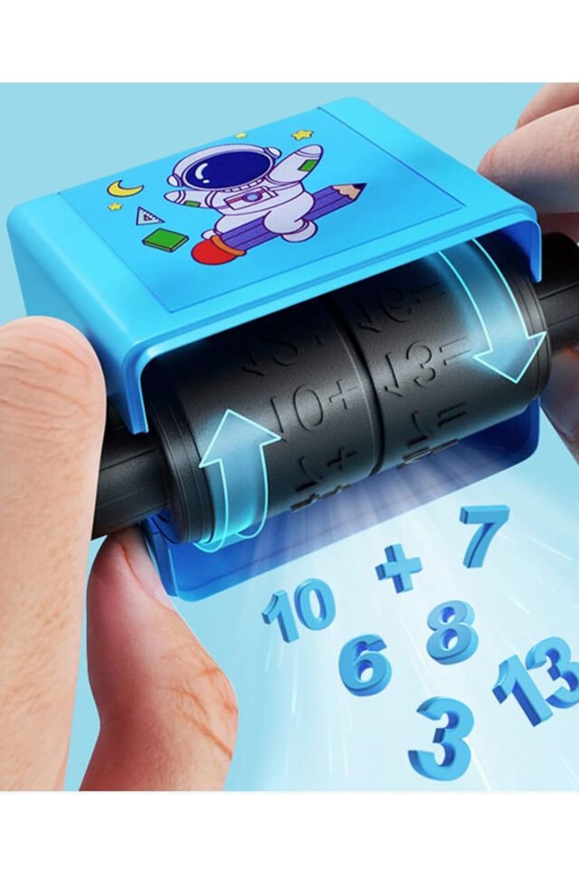 Mucit Home Boşluk Doldurma Matematik İşlem Rulosu Alıştırma Eğitici Oyuncak Bölme İşlemi Alıştırma Test Aracı