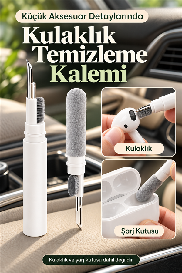 Mucit Home Kulaklık Temizleme Kalemi Telefon Şarj Kutusu Bilgisayar Telefon Temizleme Kiti