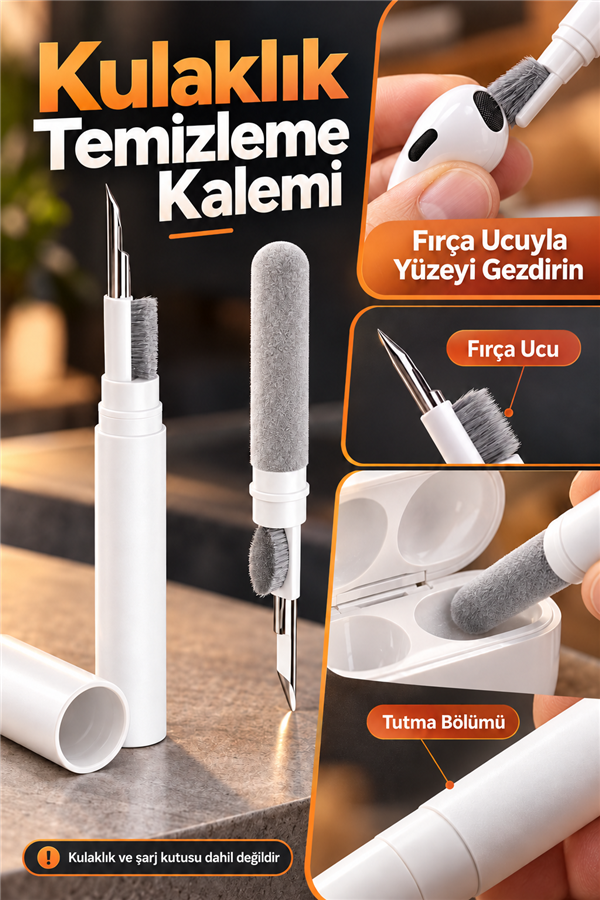 Mucit Home Kulaklık Temizleme Kalemi Telefon Şarj Kutusu Bilgisayar Telefon Temizleme Kiti