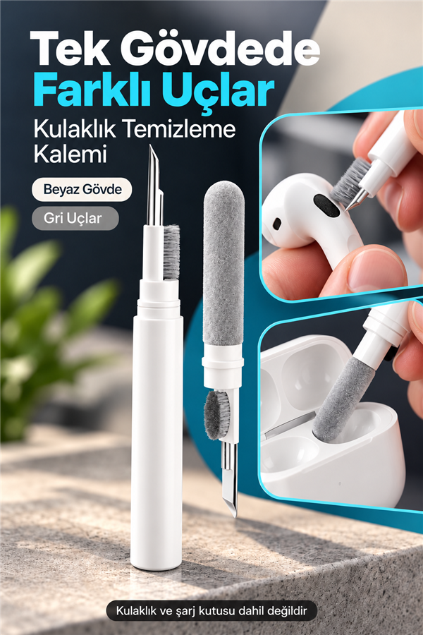 Mucit Home Kulaklık Temizleme Kalemi Telefon Şarj Kutusu Bilgisayar Telefon Temizleme Kiti