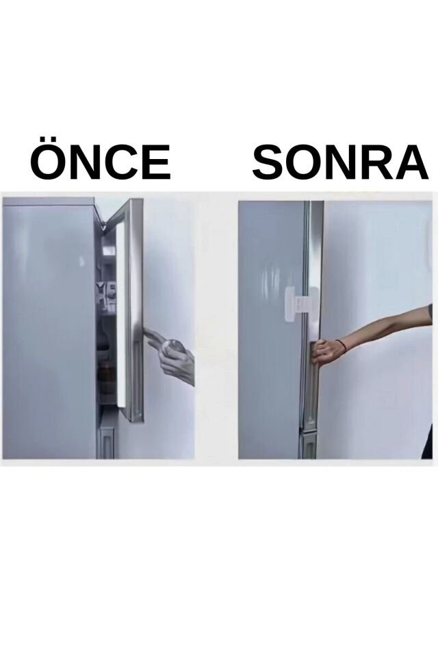 Mucit Home 4 Adet Çocuk Kilidi Buzdolabı Mobilya Çekmece Dolap Kapağı Güvenlik Koruma Kilit