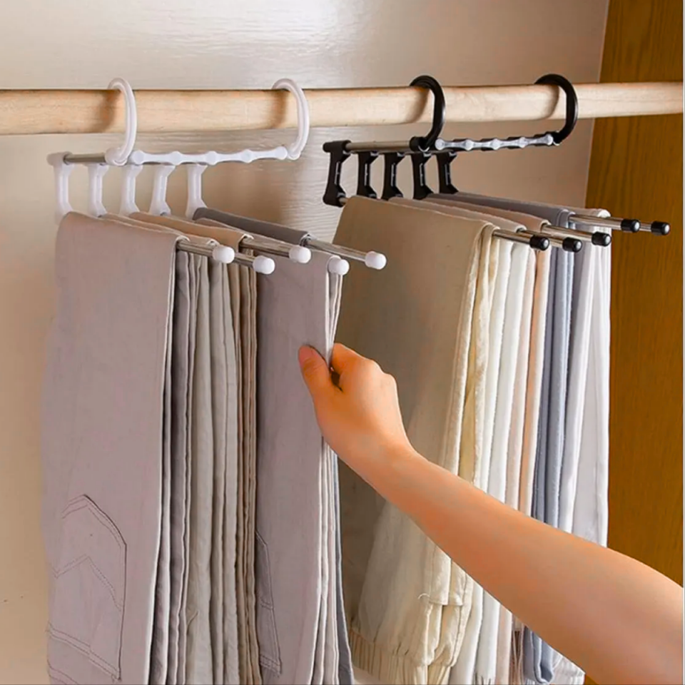 Mucit Home Organizer Dolap İçi Pantolon Askısı Katlabilir