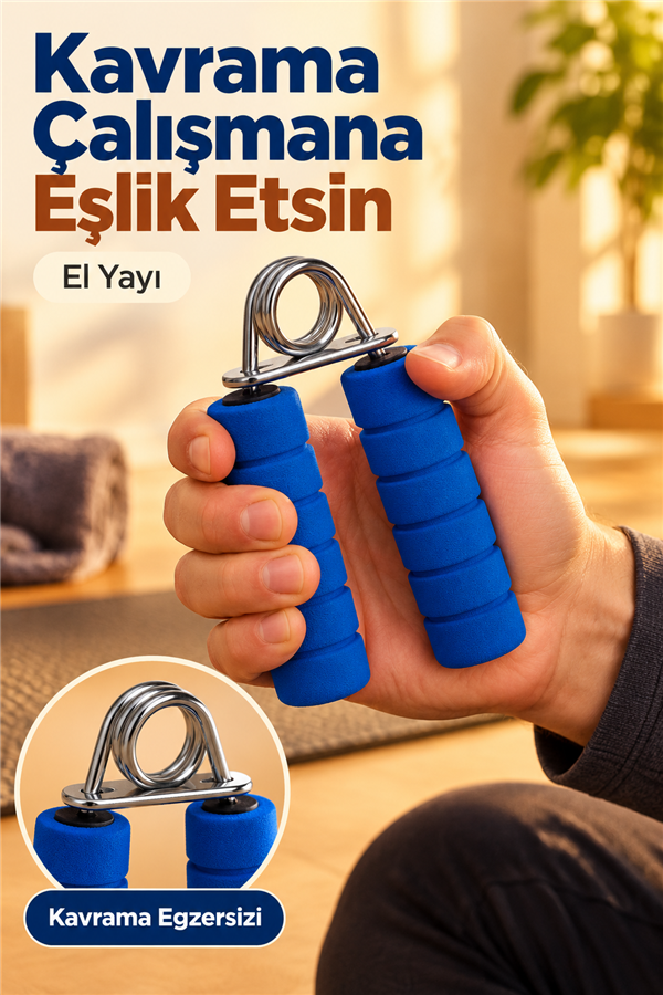 Mucit Home 1 Adet El Yayı Ortopedik Damar Çıkartıcı Sabit Ağırlık Renk Seçenekli