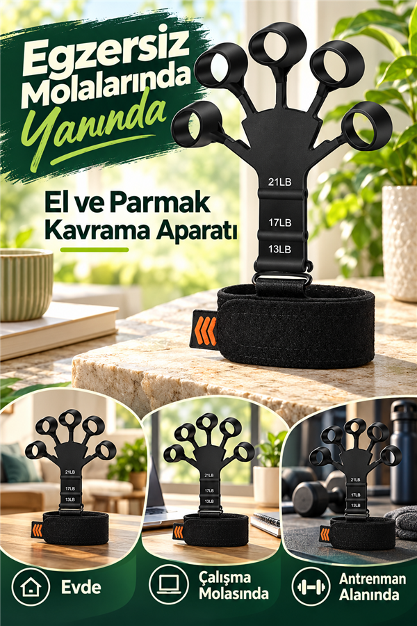 Mucize Home Özel Spor Kas Parmak El Bilek Kol Güçlendirici Geliştirici Kavrama Silikon Örümcek Lastik