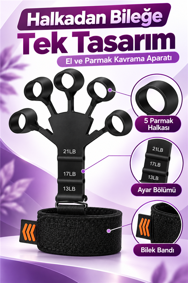 Mucize Home Özel Spor Kas Parmak El Bilek Kol Güçlendirici Geliştirici Kavrama Silikon Örümcek Lastik