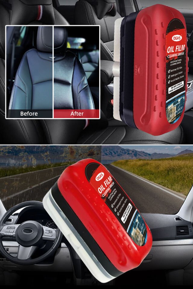 Mucit Home Araç Yağ Filmi Temizleme Süngeri Kuş Pisliği Yağmur Çamur Temizleme Süngeri Cam Ayna Parlatıcı