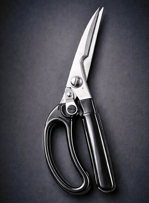 Mucit Home Paslanmaz Çelik Mutfak Makası Tavuk Makası Et Balık Kesici Profesyonel Makas