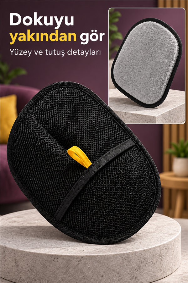 Kedi Köpek Kıyafet Koltuk Tüy,Toz,Tiftik Toplama Eldiven Yıkanabilir Tüy Temizleme
