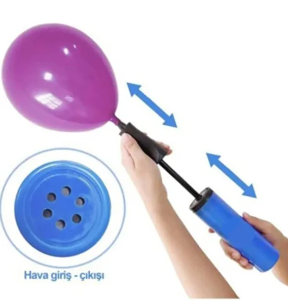 Mucit Home Çift Taraflı Hızlı Balon Şişirme Pompası