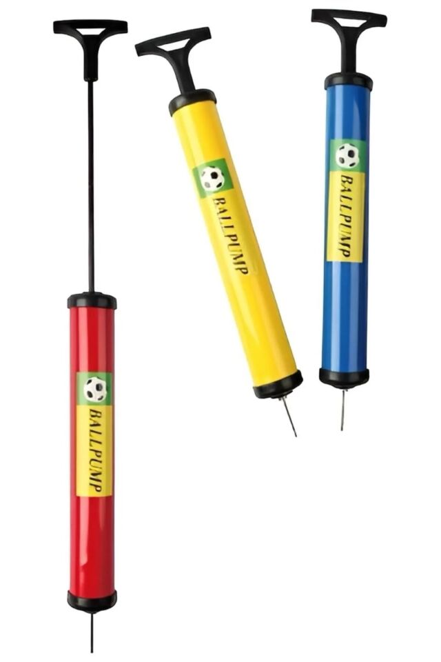 Mucit Home Premium Portatif Şişirme El Pompası Bisiklet Ve Top Hava Şişirme Aparatı