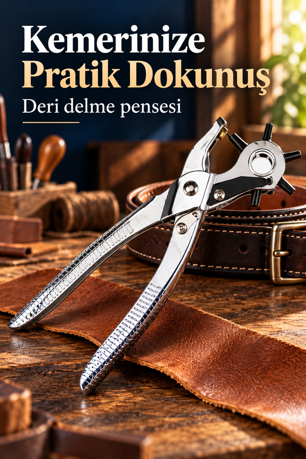 Mucit Home   Kemer Delme Deri Delme Pensesi 6 Farklı Delim