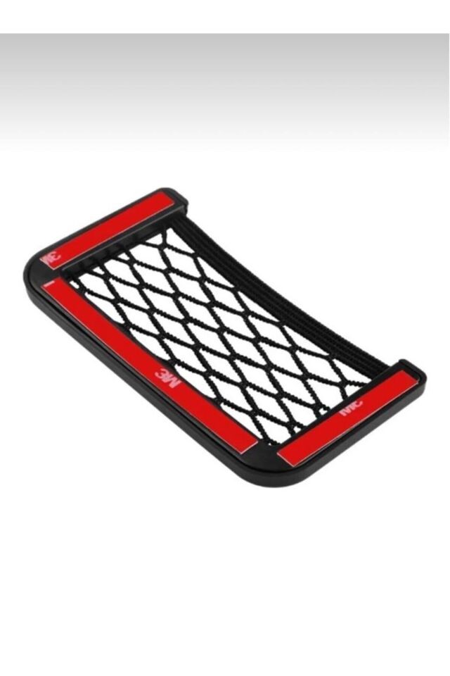 Mucit Home Araç İçi Telefon Tutucu Torpidoya Yapışan File/ Araba Karavan Düzenleyici Organizer File