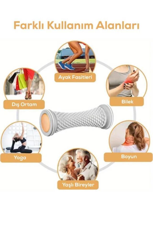 Mucit Home Ayak Masaj Silindiri - Derin Doku Masajı İçin Yüksek Performanslı Silindir