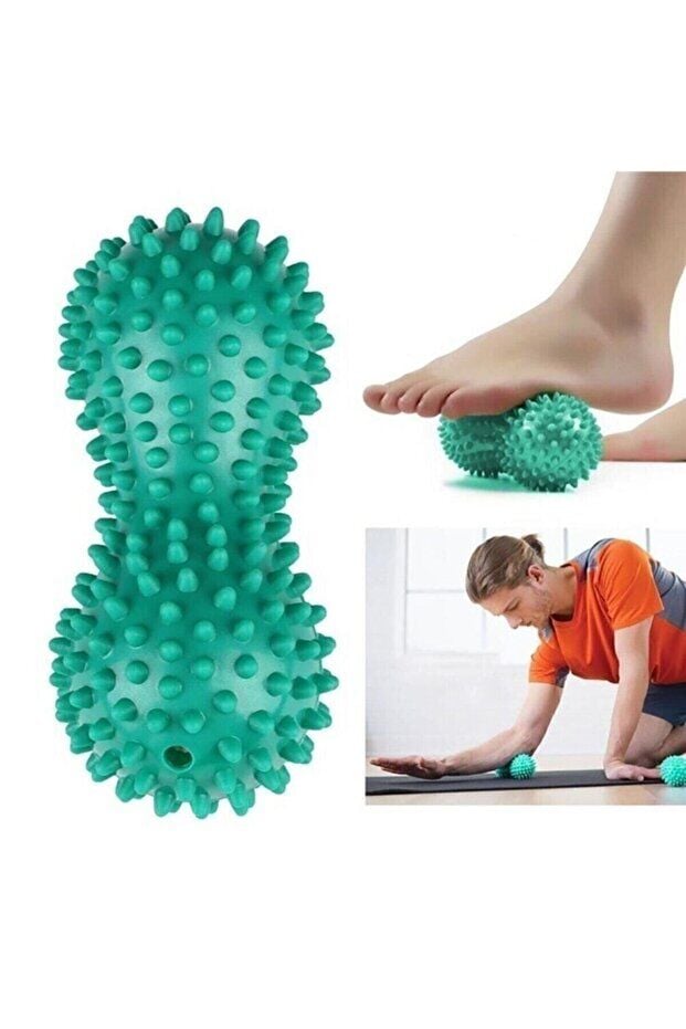 Mucit Home Dikenli Egzersiz Topu El Ayak Topuk Dikeni Masaj Duyu Topu Tetik Noktası Tedavisi Derin Nokta Masajı