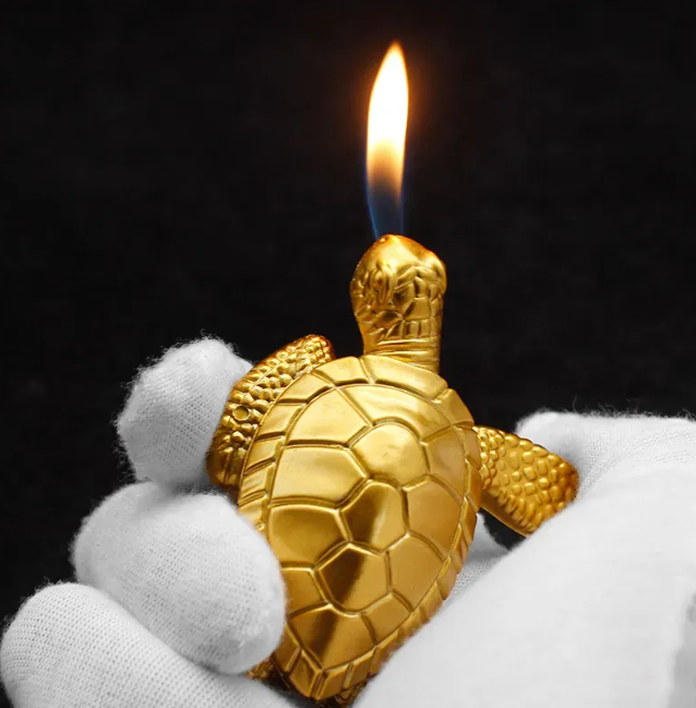 Mucit Home Kaplumbağa Tasarımlı Lüx Çakmak-KarışıkRenk