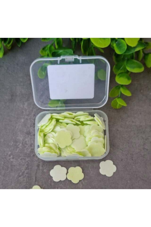 Mucit Home Renkli Taşınabilir Tek Kullanımlık Sabun - Kutusu Seyahat ve Günlük Kullanım İçin Pratik El Sabunu